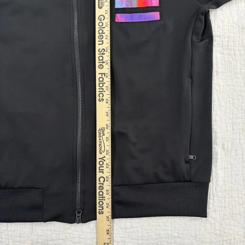 Y-3 Yohji Yamamoto x Adidas Track Jacket Mens Size XL Black Full Zip 3 Stripe